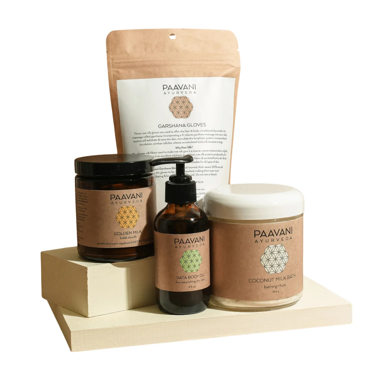 Sophisticated Bath Stack Ayurvedic Self-Care Ritual for Body Mind Spirit Skin World-Class
