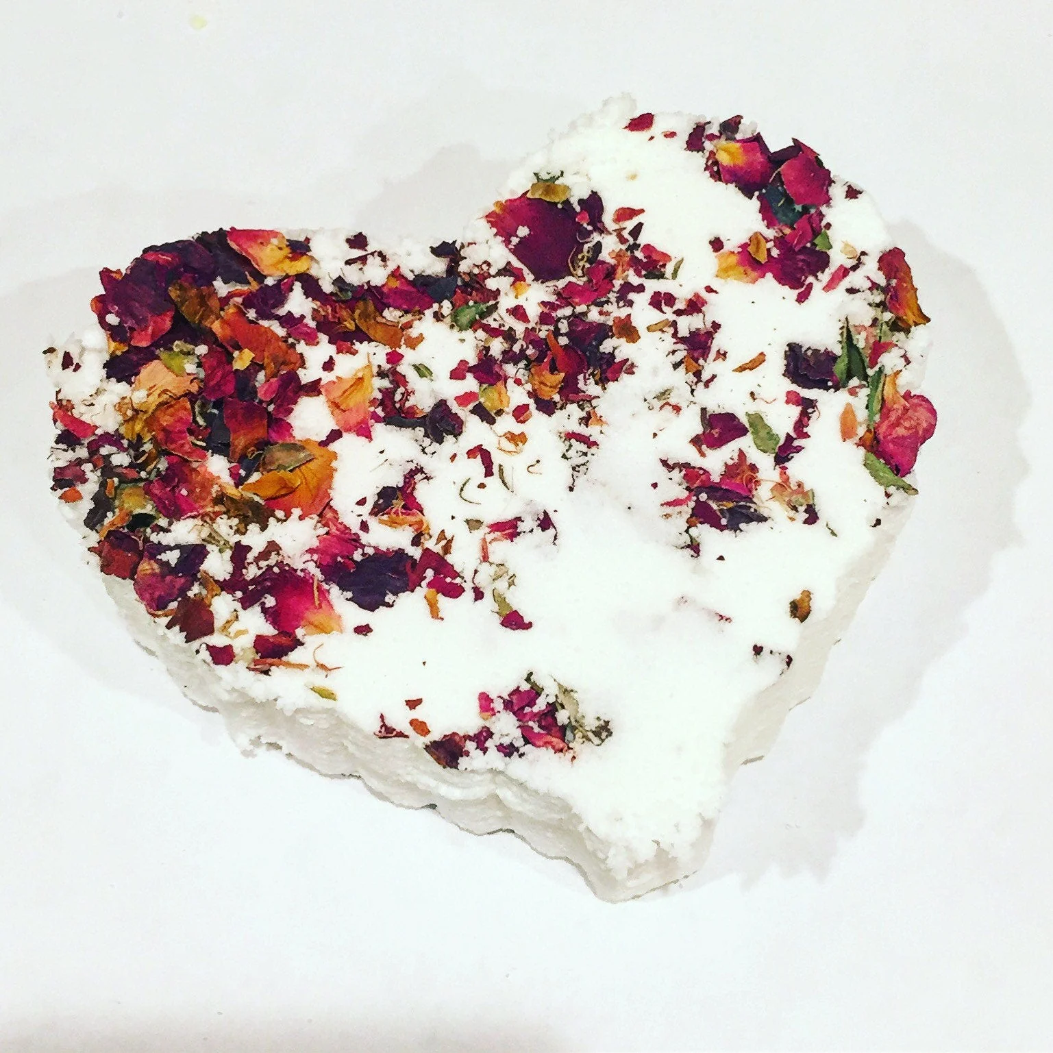 Advanced Rose heart bath bomb organic bath bomb essential oil bath bomb natural bath bomb Breathable