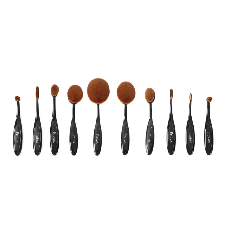 Trendy Oval Deluxe Brush Set Efficient