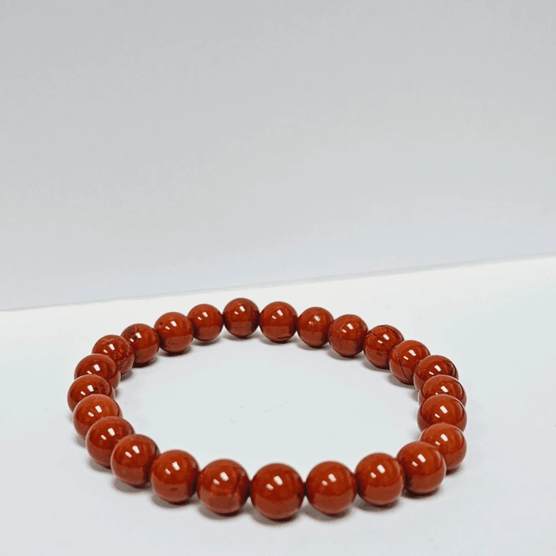 Carefully Designed Red Jasper Bracelet – Enhances Focus Prestigious