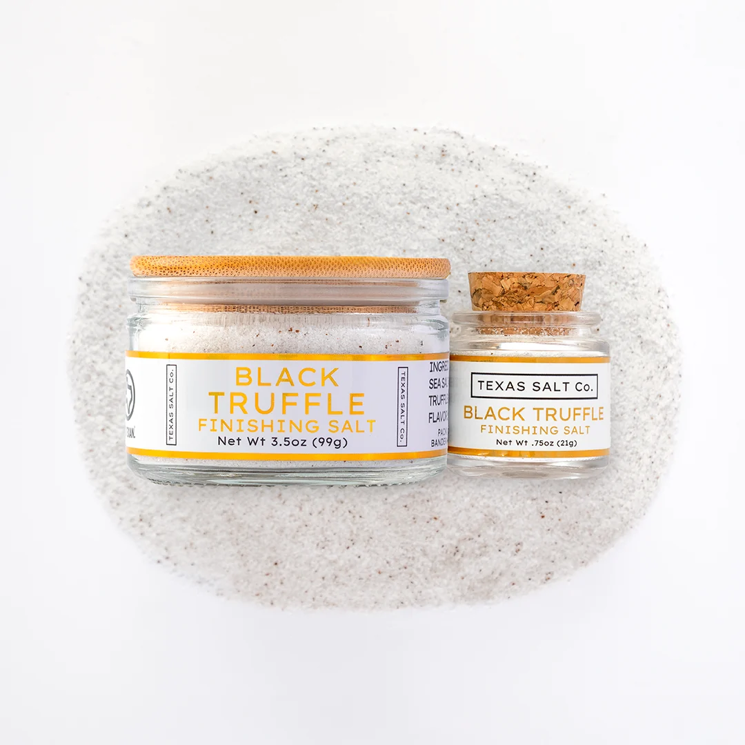 Versatile Black Truffle Finishing Salt Luxury