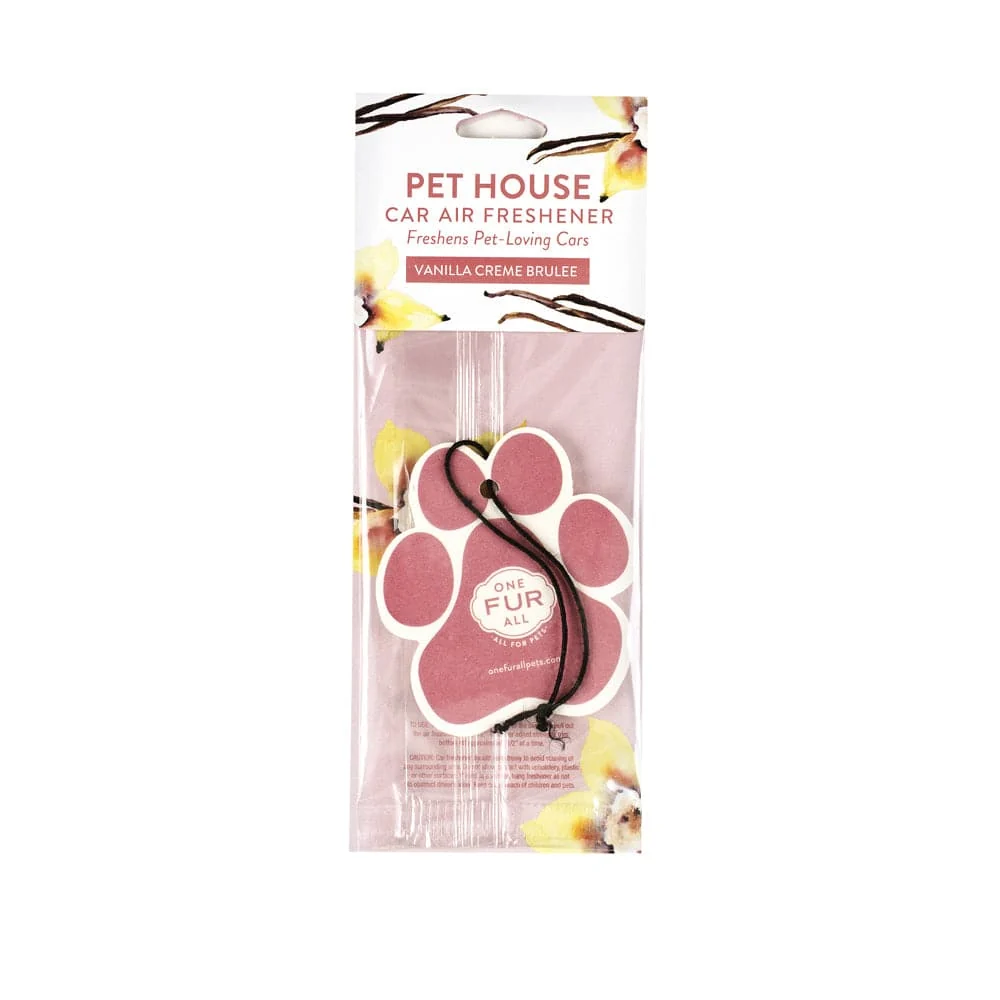 Genuine Vanilla Creme Brulee Car Air Freshener Quality