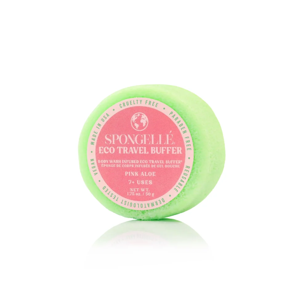Proven Pink Aloe Eco Travel Buffer Green