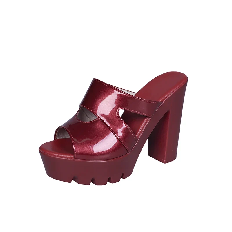 Excellent Women’s Open Toe Chunky Platform Sandals 4-Inch Block Heel Official