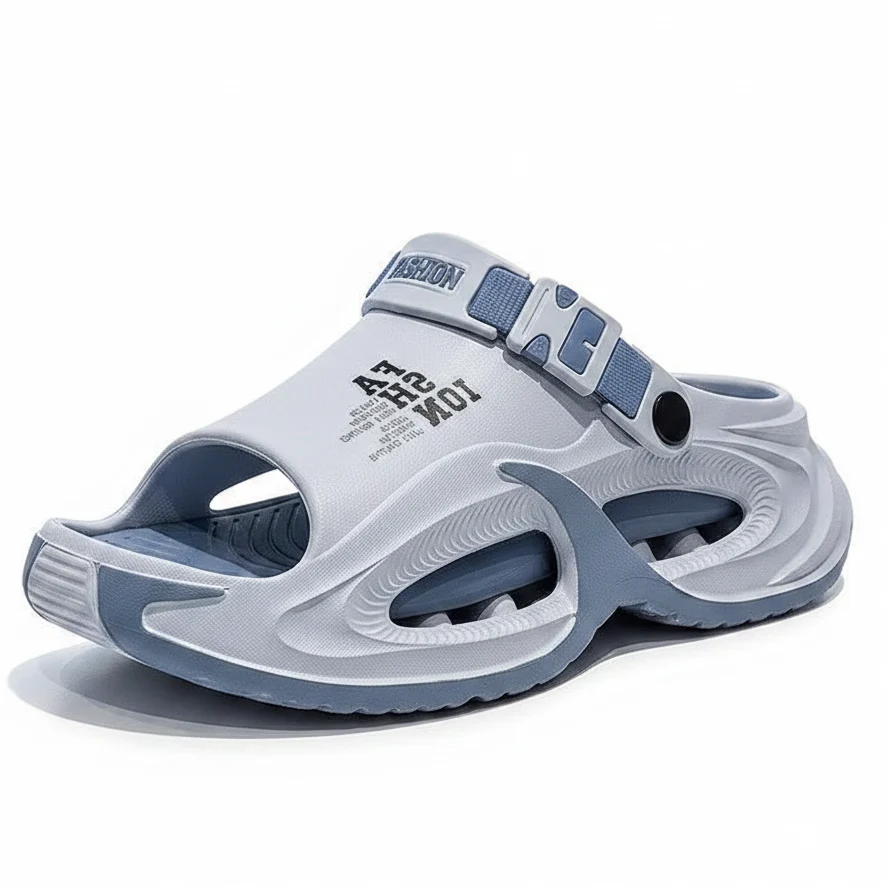 Stylish Men’s EVA Clog Sandals Waterproof Non-Slip Outdoor Driving Shoes Convenient