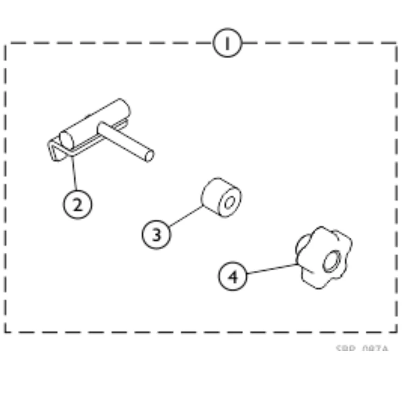 Solid Invacare Half Rail Slide Kit – For Clamp-on 6630DS 1193768 Fine