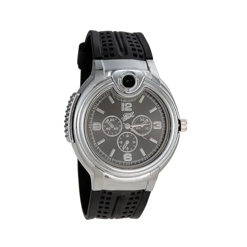 Next-Generation Metal Watch Style Open Flame Lighter and Creative Pocket Ignition Tool Versatile