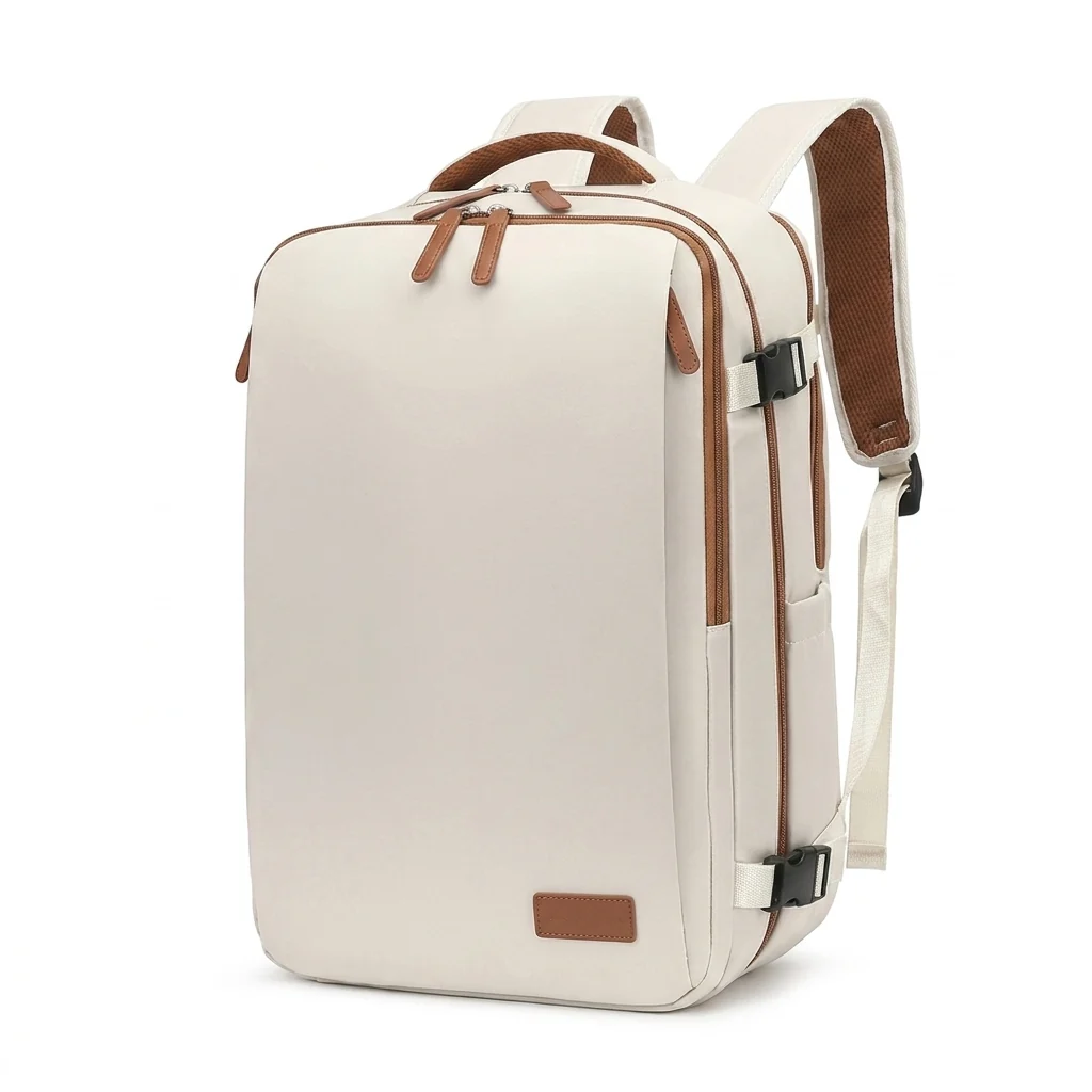 Enhanced Unisex Waterproof Expandable Travel Laptop Backpack 2268 Relaxed