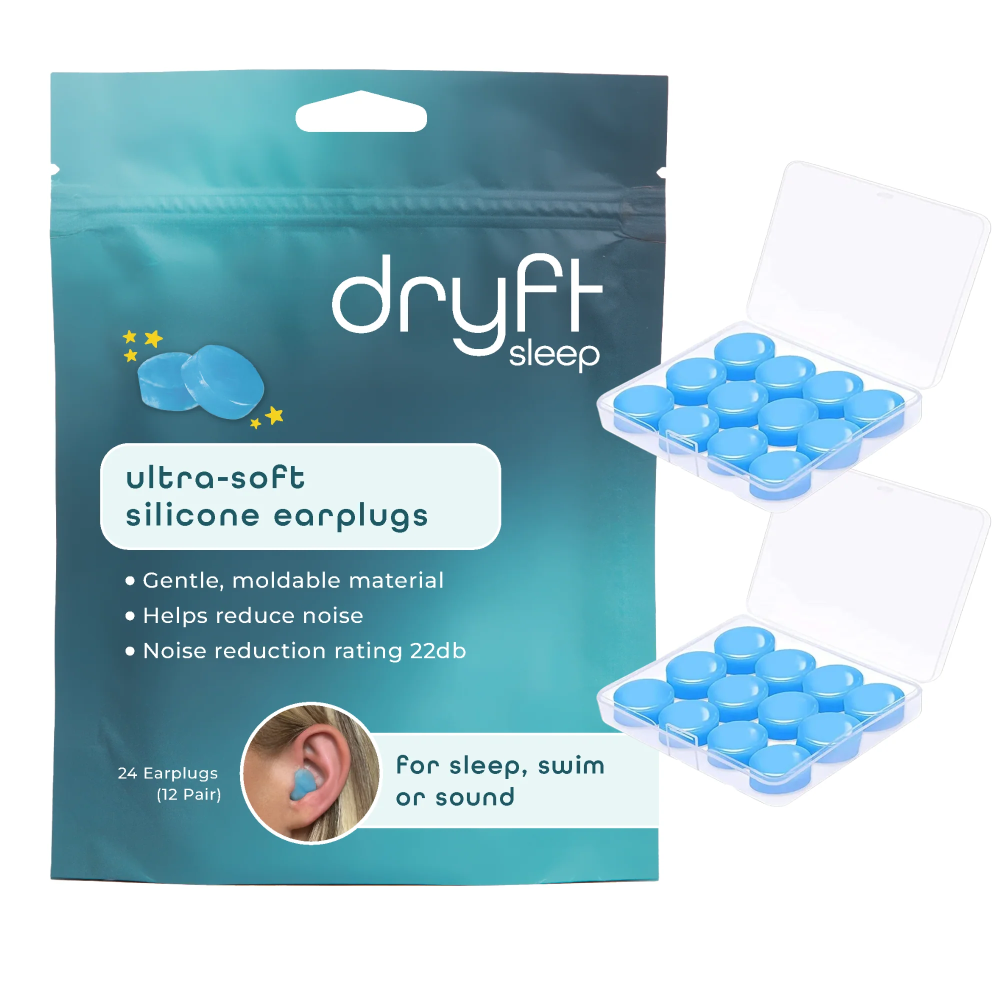 Verified Dryft Sleep Earplugs Casual