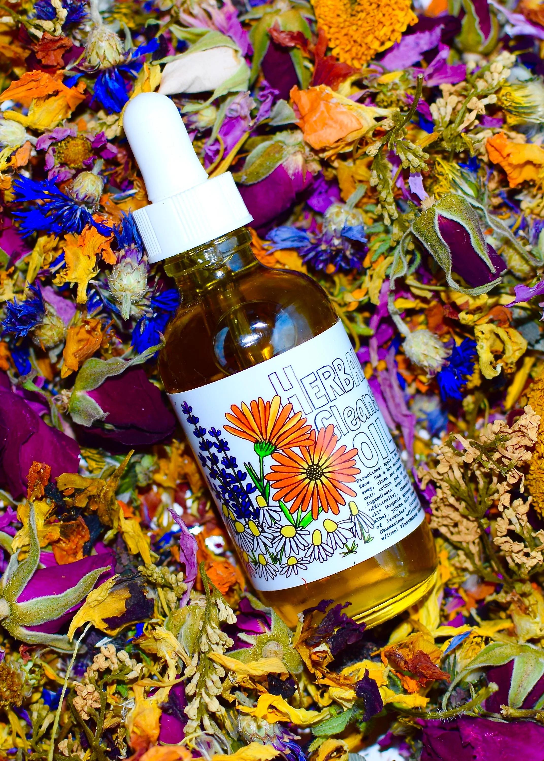 Reusable Herbal Cleansing Oil Lightweight