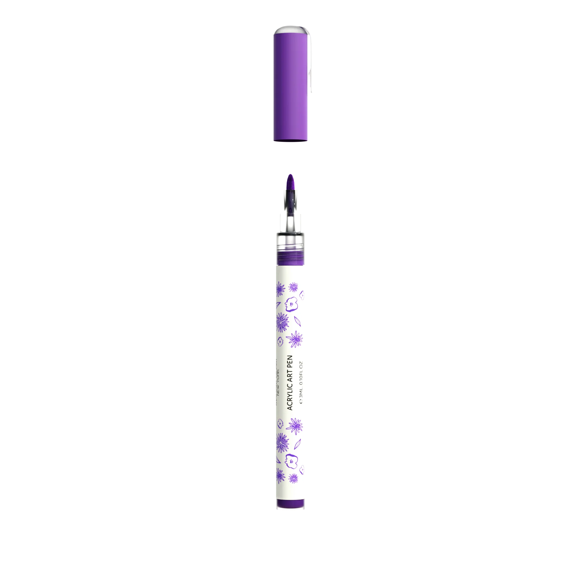 Authentic Purple Art Pen Lightweight
