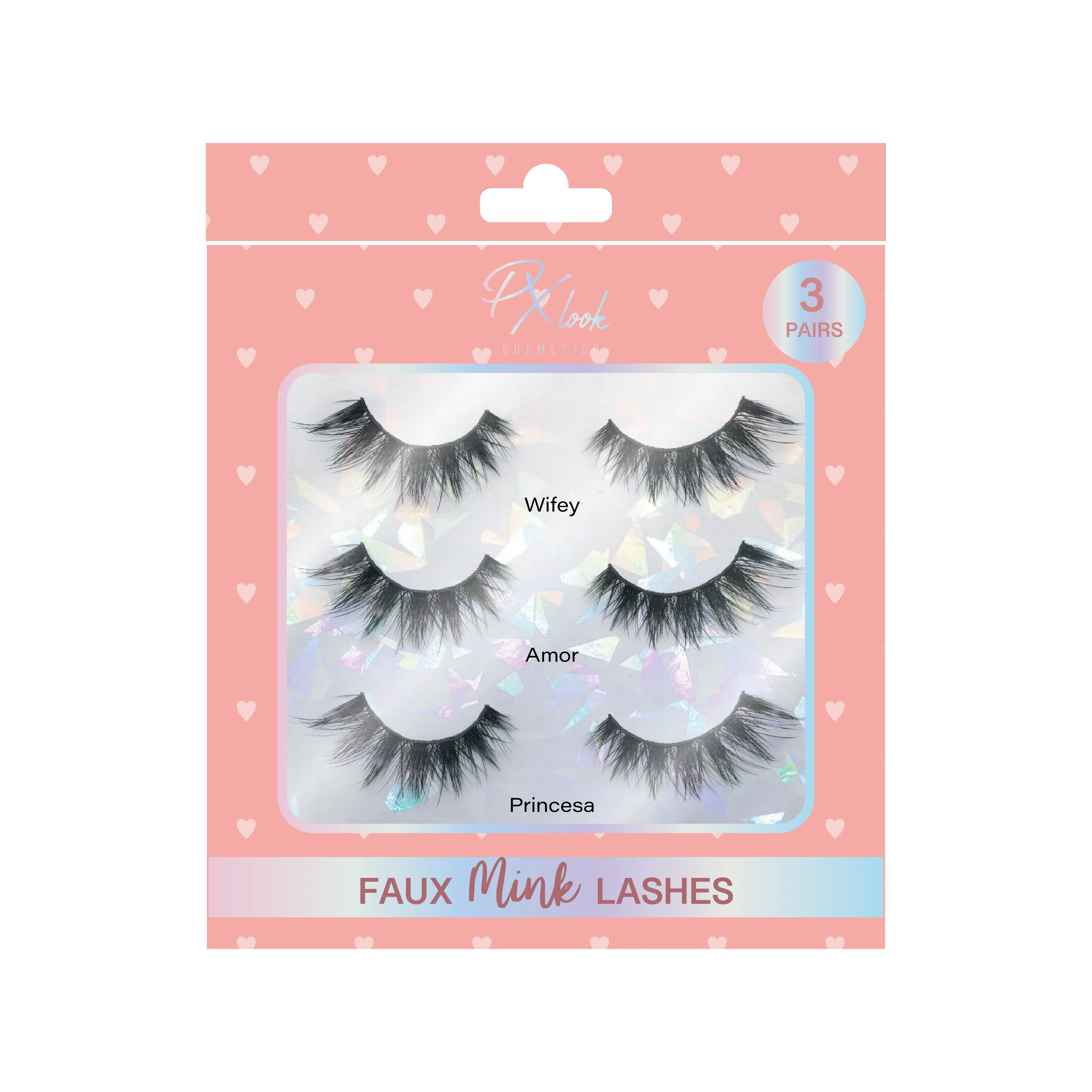 Certified 3 Pair Faux Mink Lashes Set Consistent