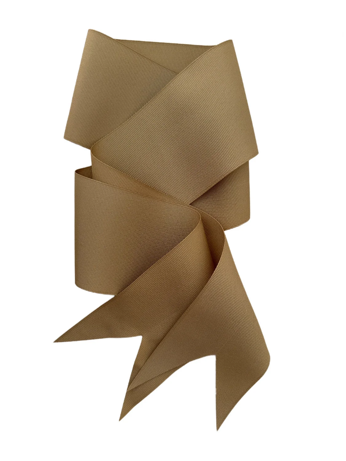 Reusable Tan Camel Neutral Grosgrain Ribbon – Wide Short Fast