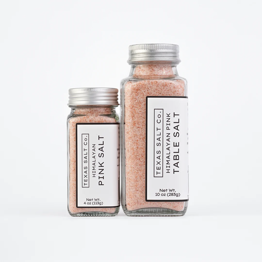 Trendy Himalayan Pink Table Salt Natural