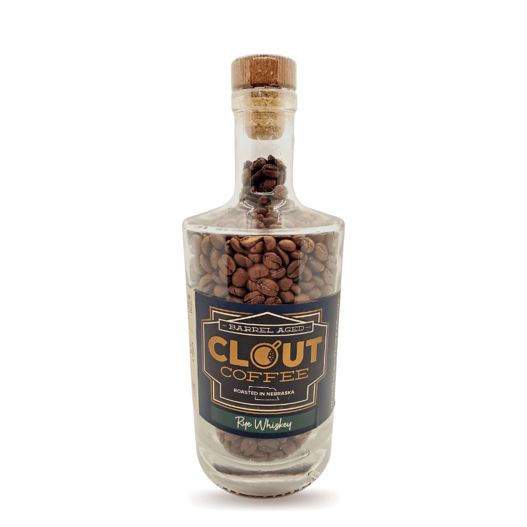 Fast Rye Whiskey Whole Bean Gift Bottle 10oz Easy-to-Use