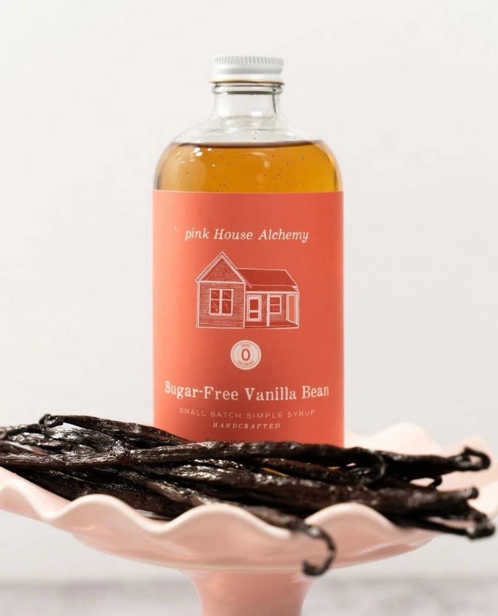 Eco-Friendly Zero Sugar Vanilla Bomb Sugar- Vanilla Bean Syrup by Pink House AlchemyZero Sugar Vanilla Bomb The Smooth Operator High-Quality