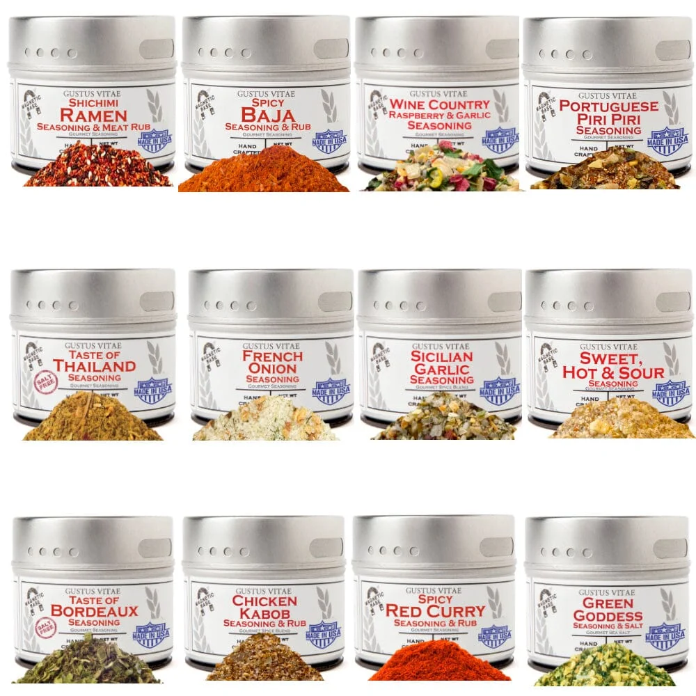 Lightweight Luxury World Seasonings – Gourmet 12 Pack Collection Comfortable