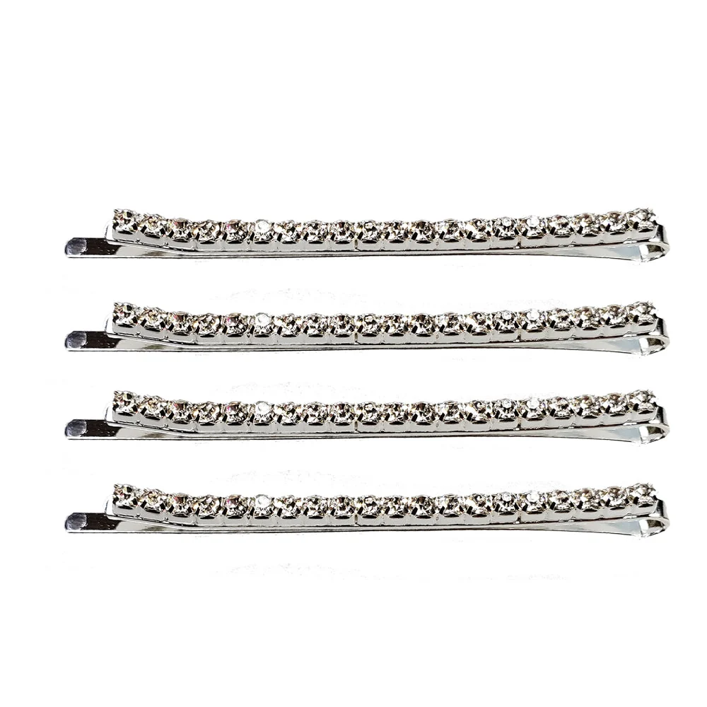 Superior Glitter – Metal Bobby Pin Set 4pc High-Quality
