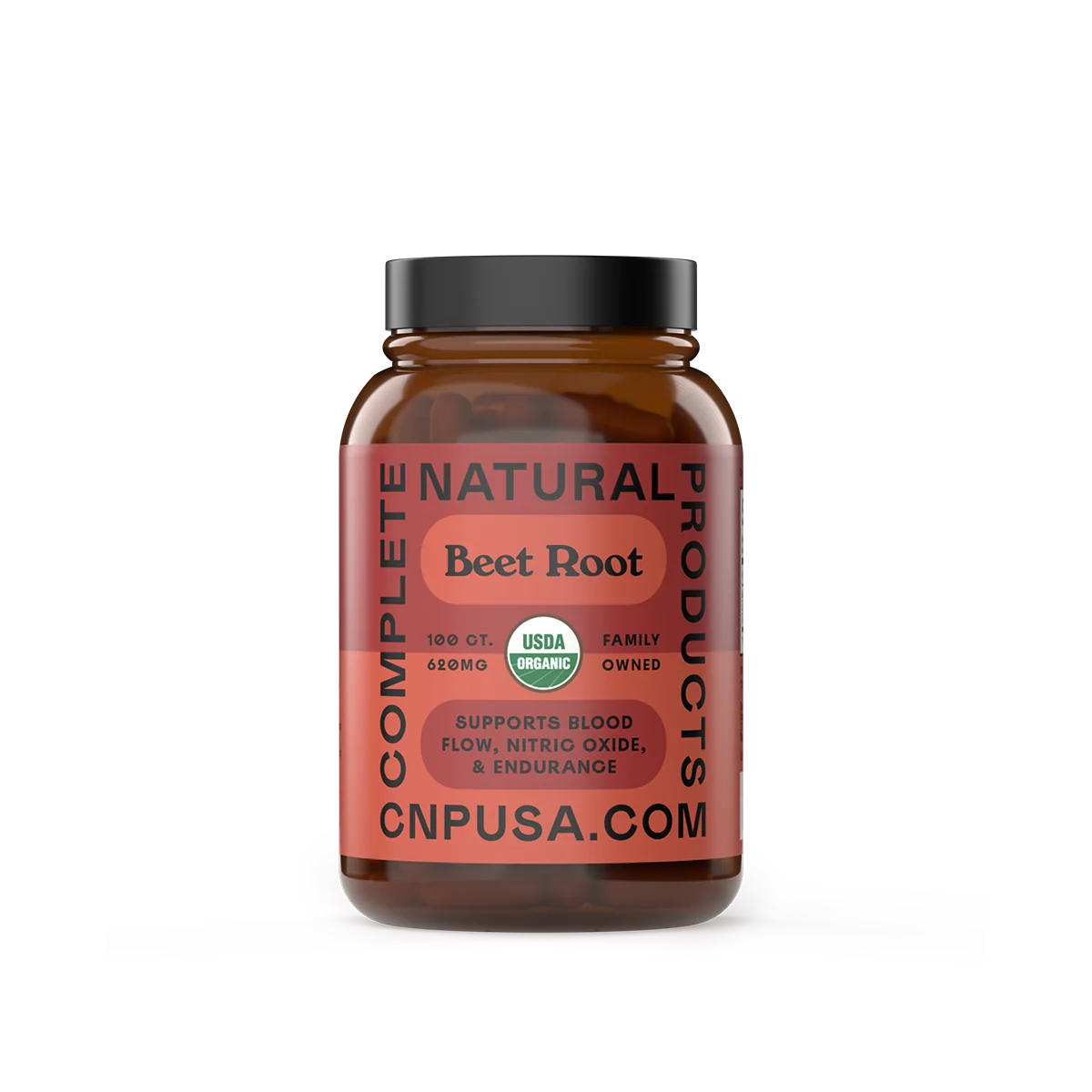 Expertly Made Organic Beet Root Capsules Long-Lasting