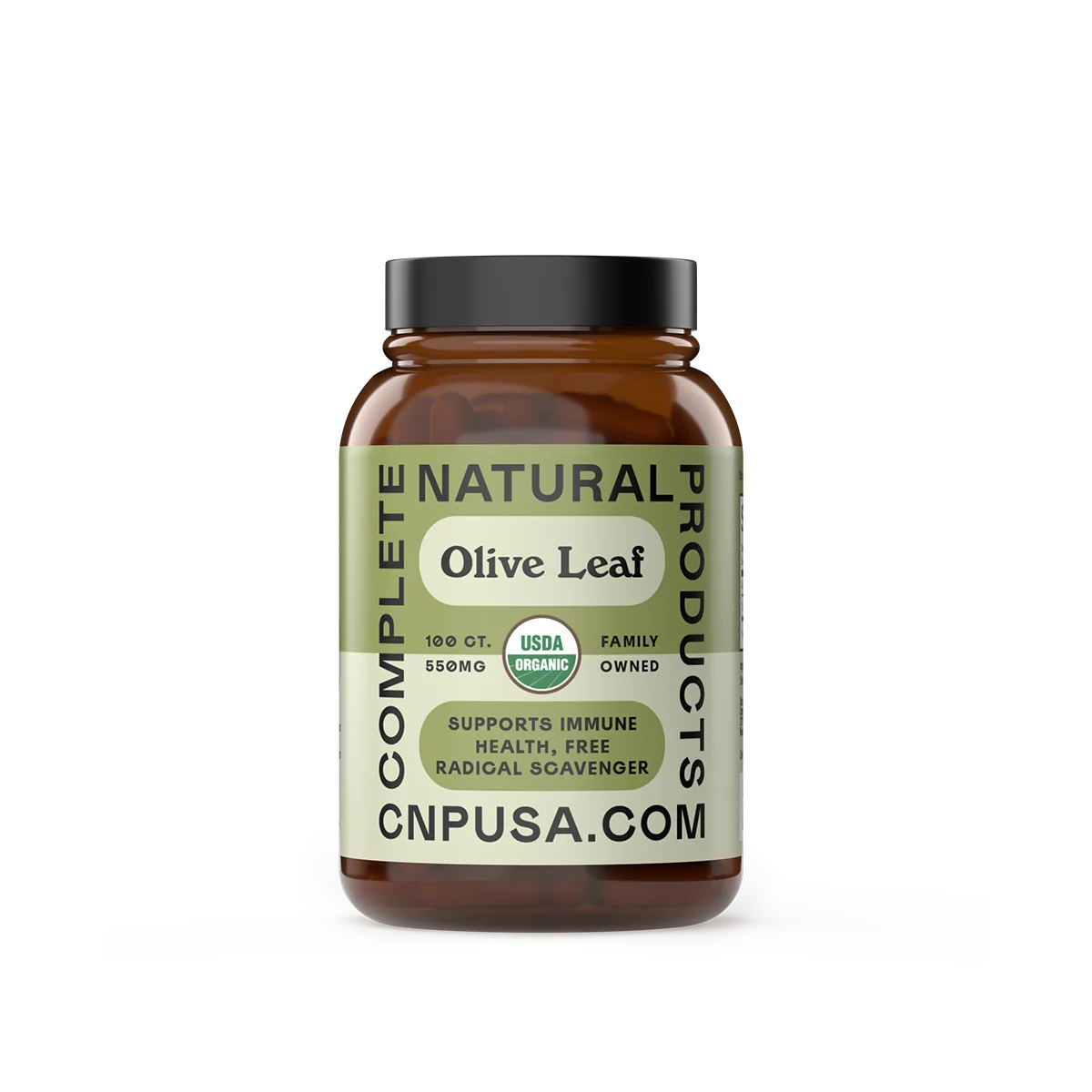 Stylish Organic Olive Leaf Capsules