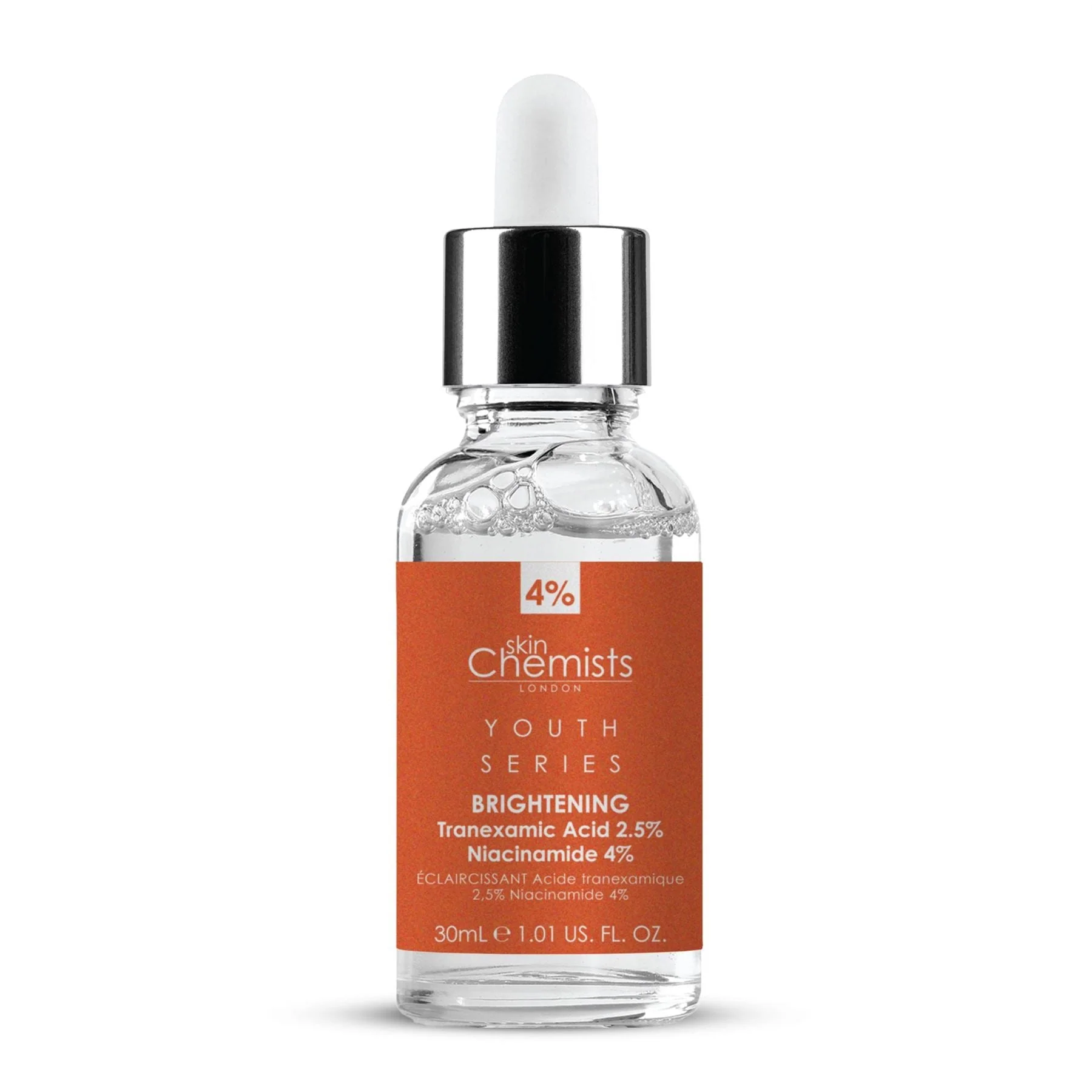 Reusable Tranexamic Acid 2.5 Niacinamide 4 Brightening Facial Serum 30ml Smart