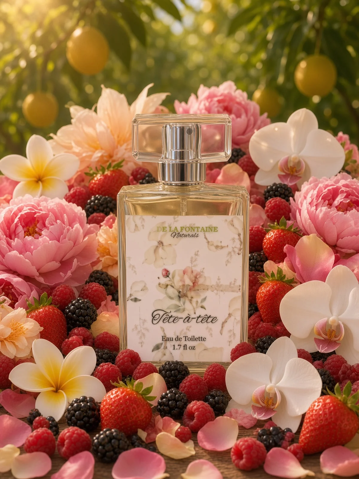 Lightweight Tête-à-Tête -Floral Fruity Eau de Toilette Naturelle Exceptional