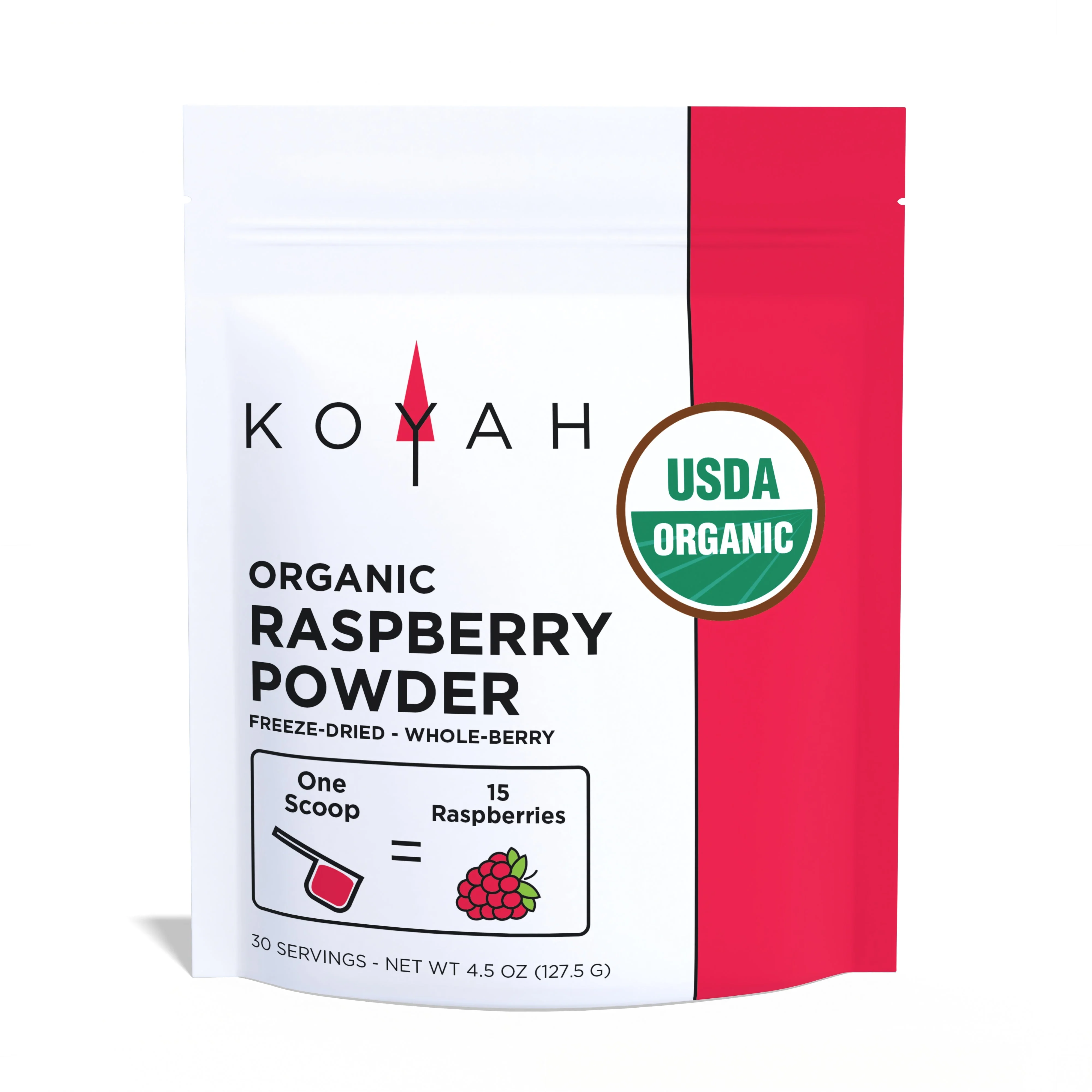 Functional Organic Raspberry Powder Convenient