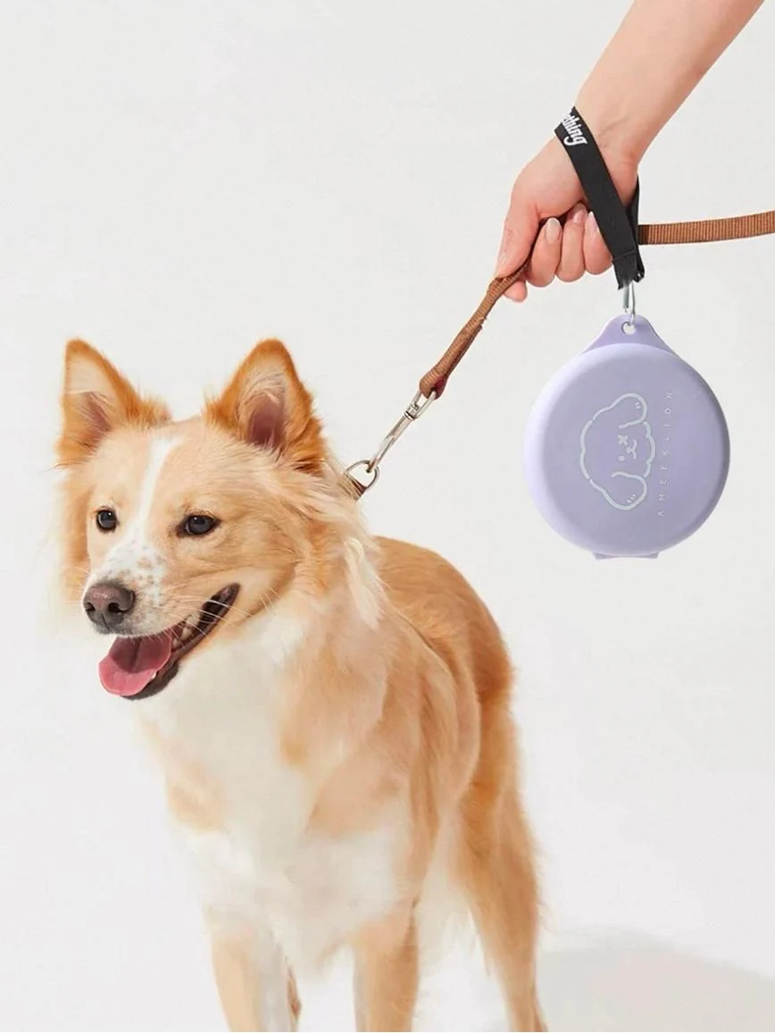 Authentic Single Foldable Pet Travel Bowl by Milou Lumi Breathable