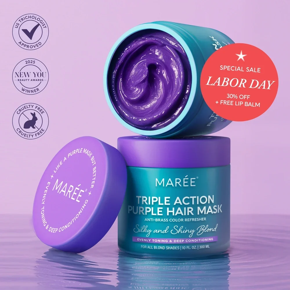 Exclusive Purple Mask for Blonde Hair Proven