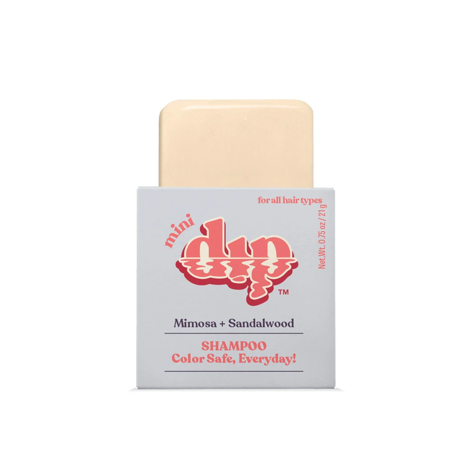 Authentic Mini Dip Shampoo Bar Color Safe Everyday – Mimosa Sandalwood World-Class