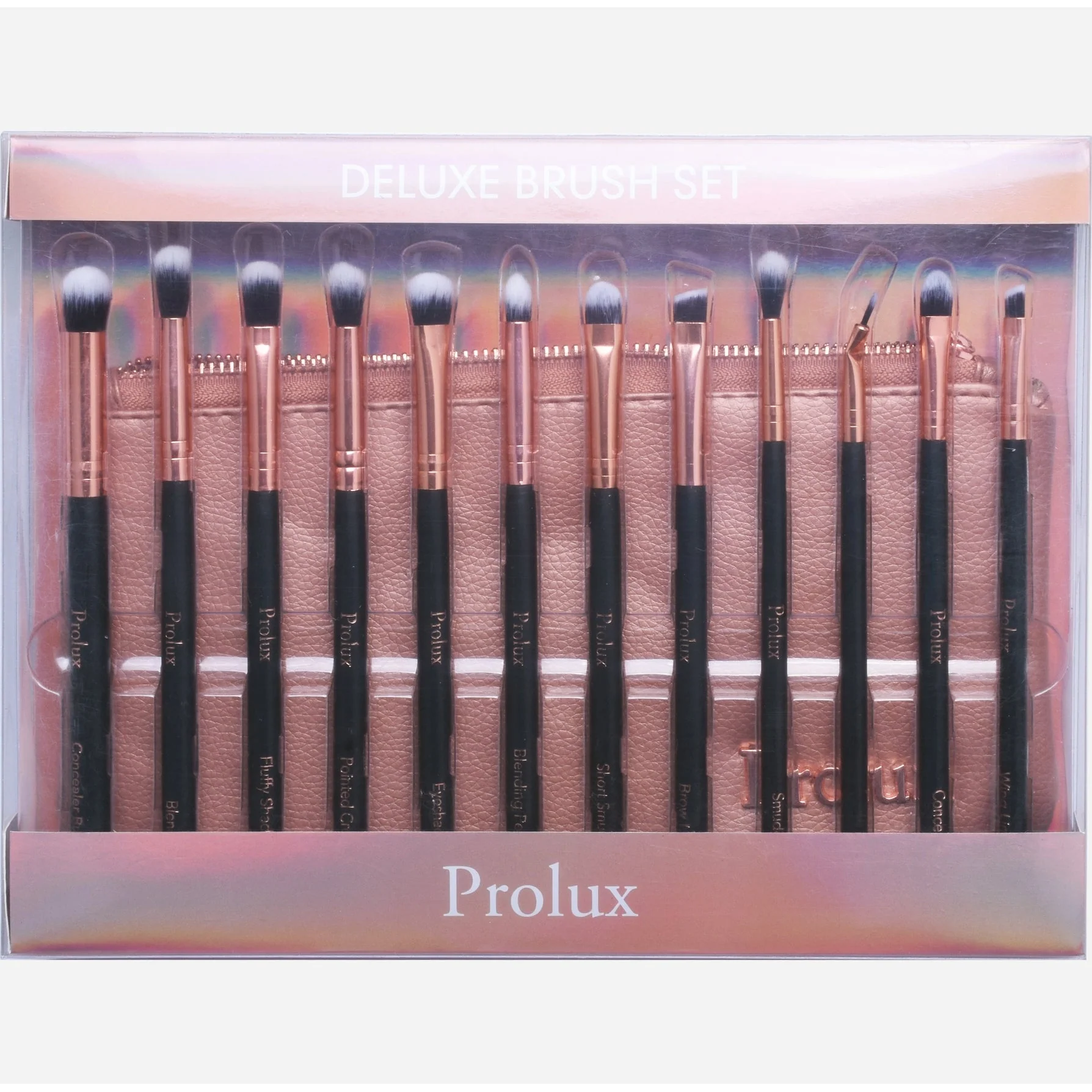 Verified Deluxe 12 Piece Eye Makeup Brush Set Specialty