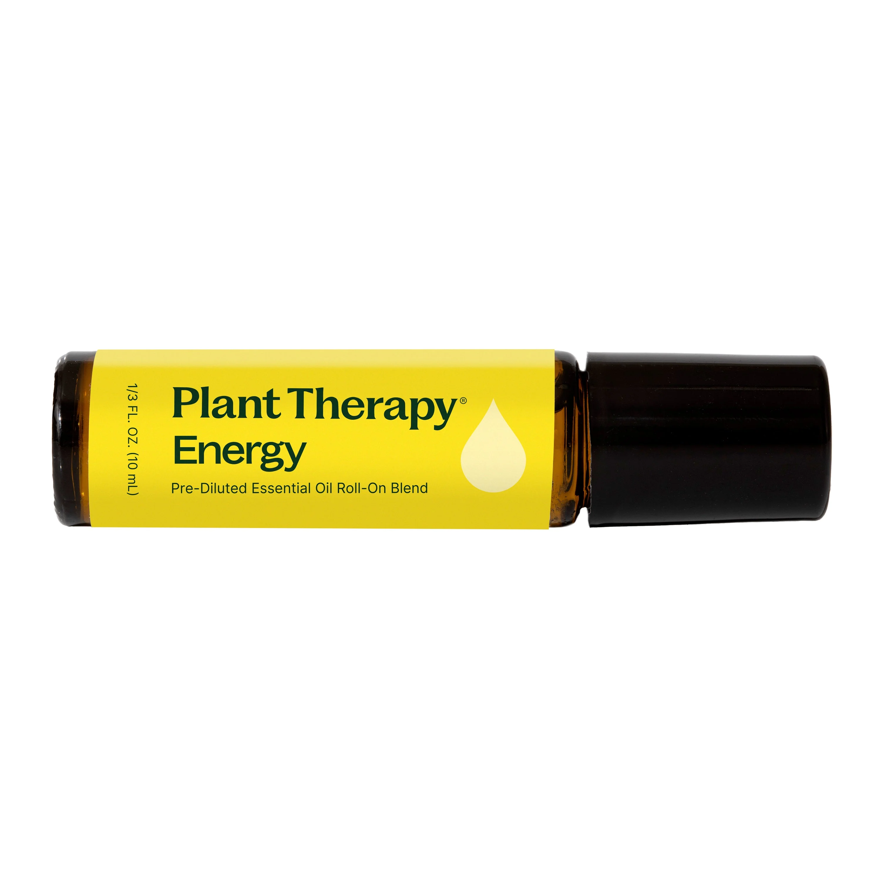 Expertly Made Energy Essential Oil Blend Pre-Diluted Roll-On Breathable