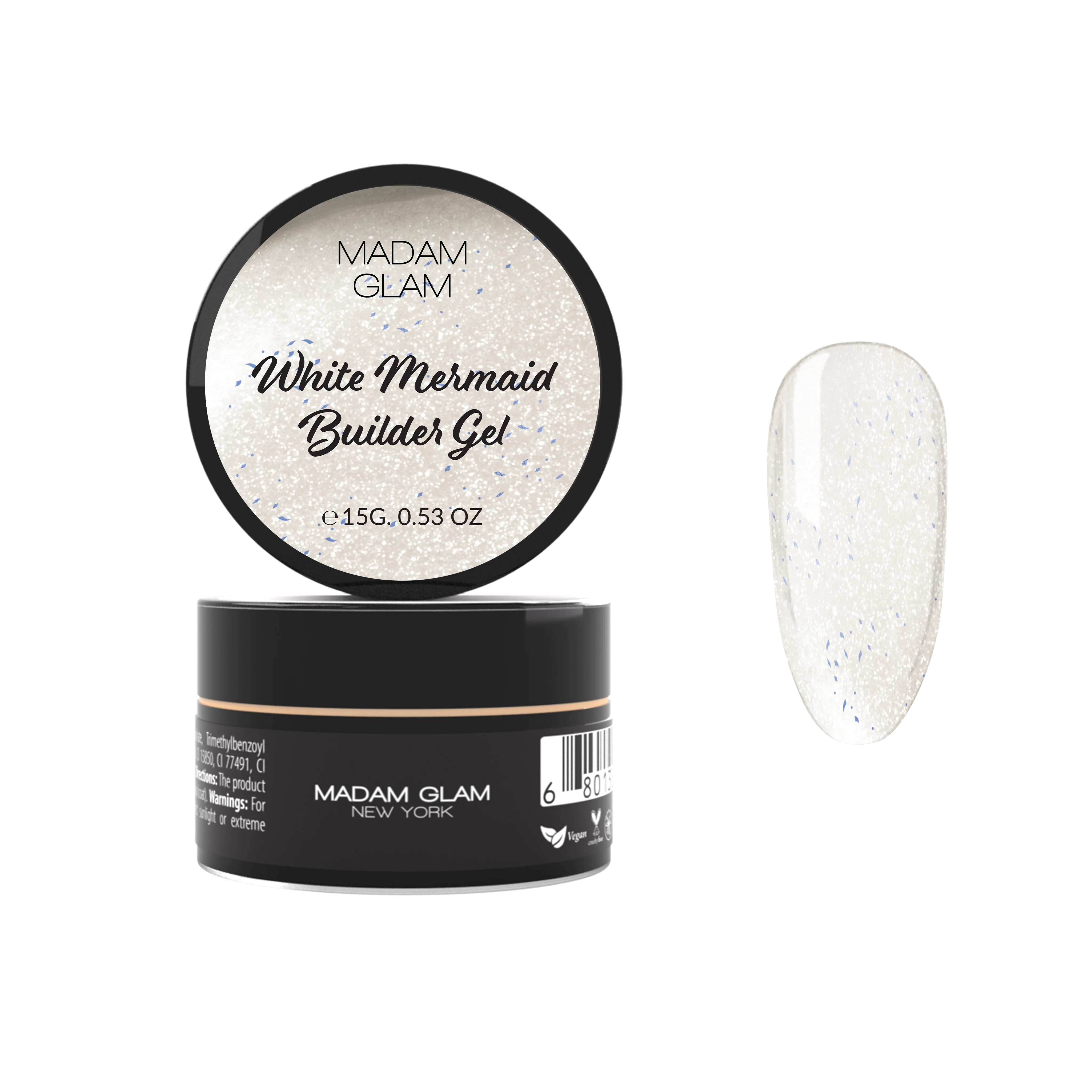 Traditional White Mermaid Professional
