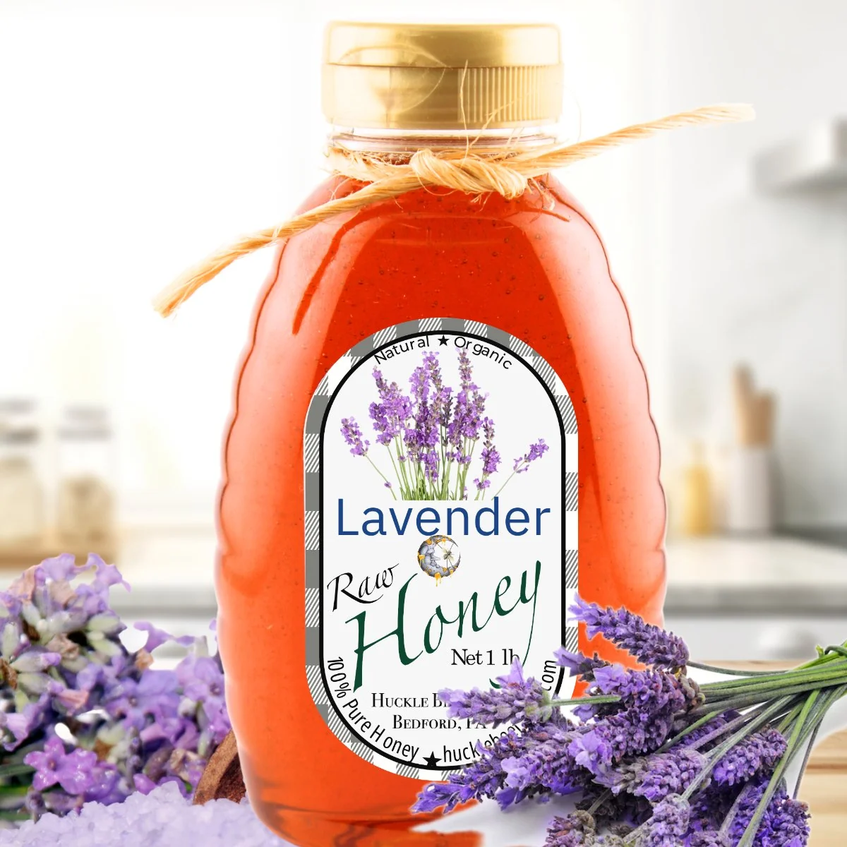 Stylish Lavender Honey Delight Relax Savor Sweet Aromas Fine