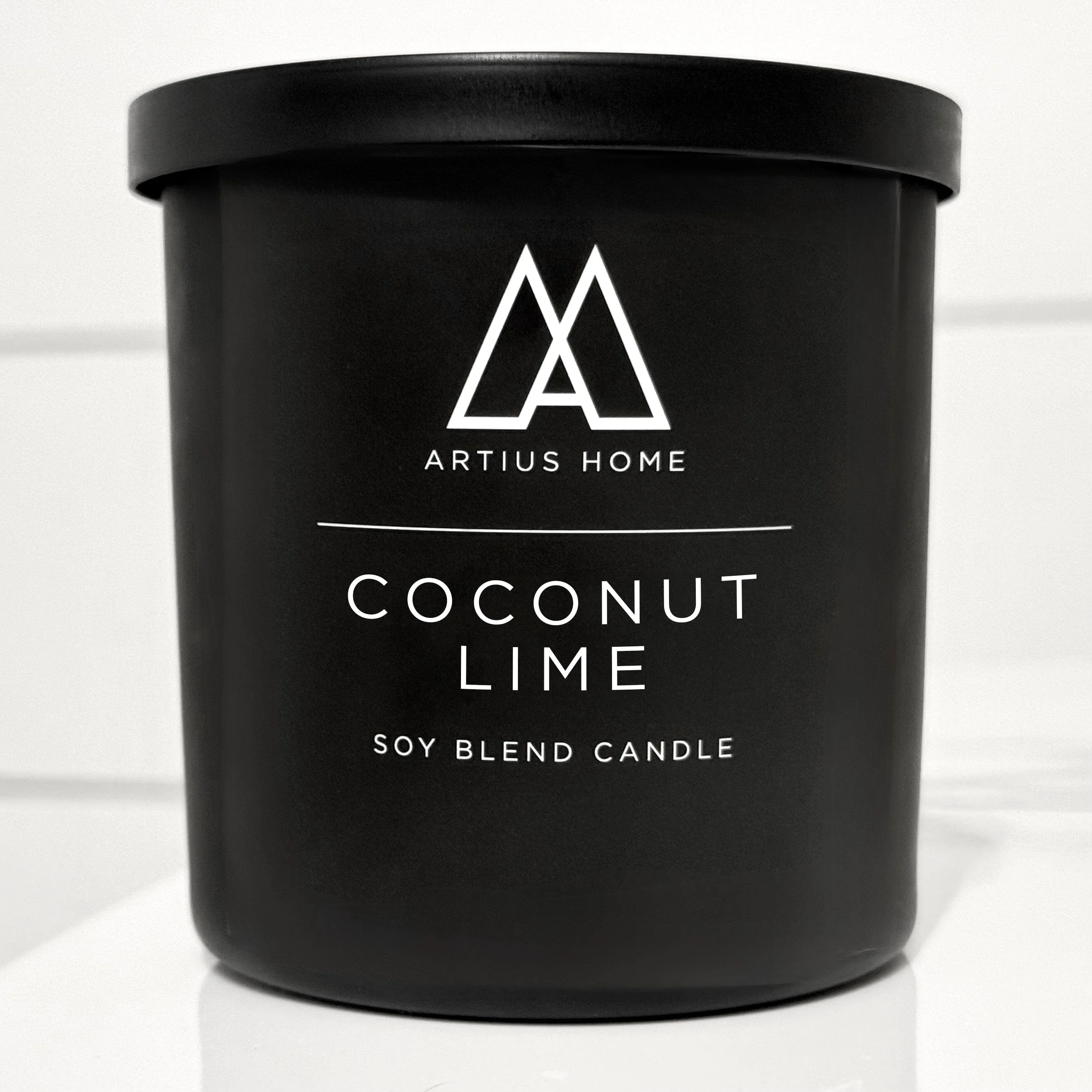 Clean Coconut Lime Wood Wick Candle – Tropical Citrus and Creamy Coconut 10 oz Authentic