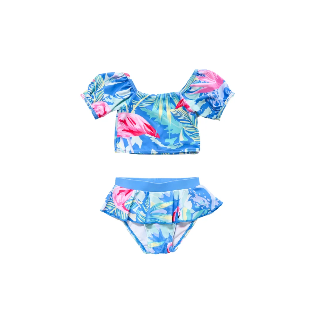 Unique Ocean Bleau Two Piece Swimsuit Excellent