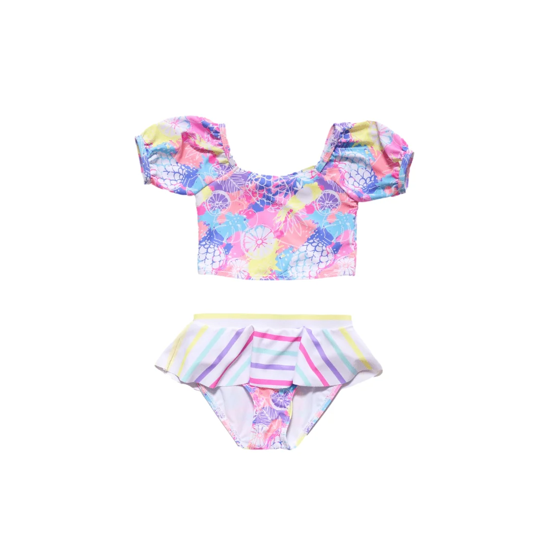 Sophisticated Sand Dollar Breeze Two Piece Swimsuit Environmentally Friendly