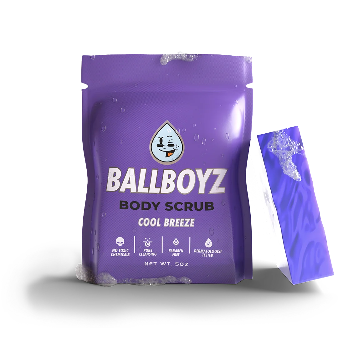 Smooth Cool Breeze Body Scrub Severe Acne Comfortable