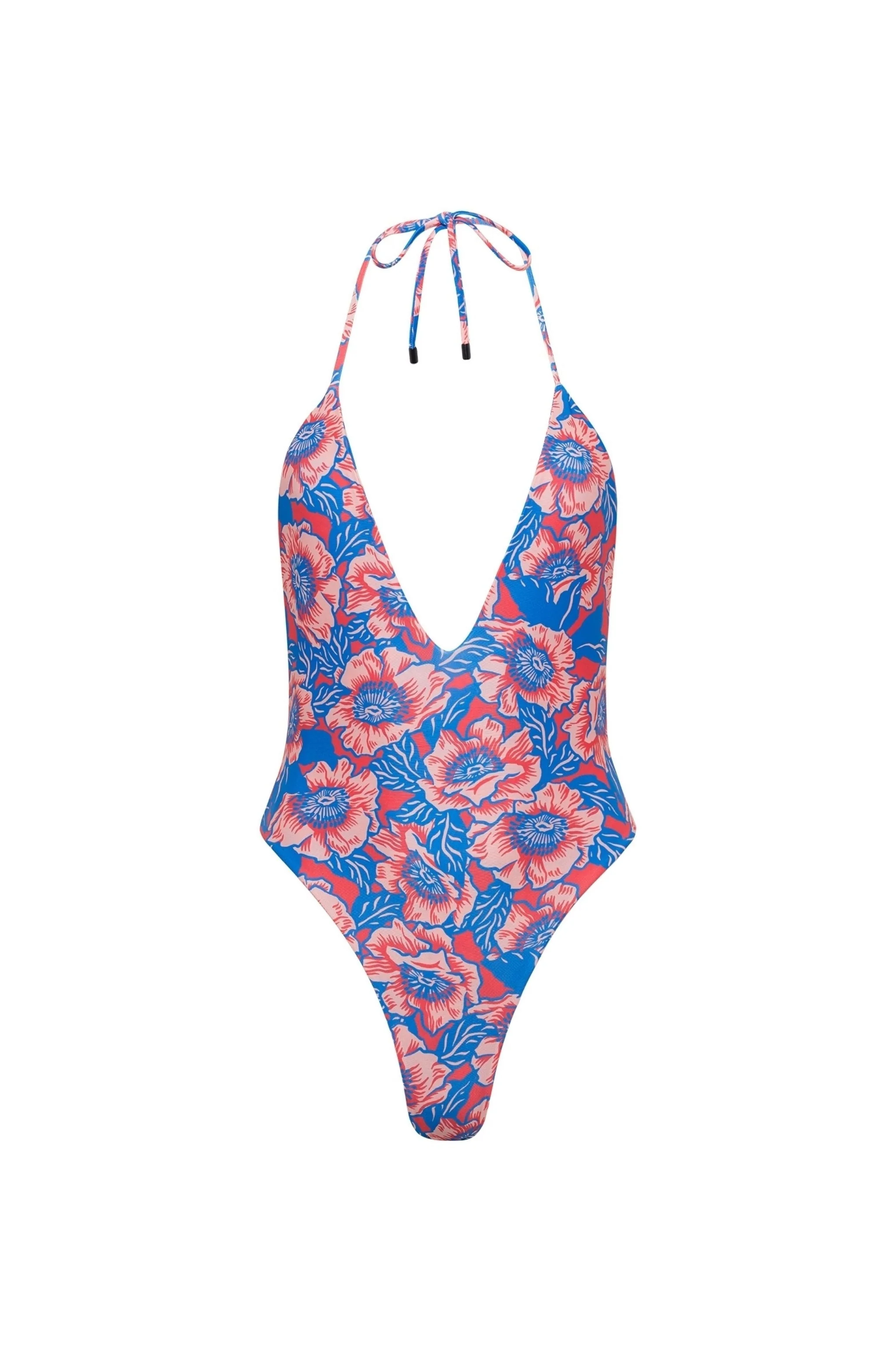 Elite Los Cabos Deep V One Piece Swimsuit – Pink Floral Verified
