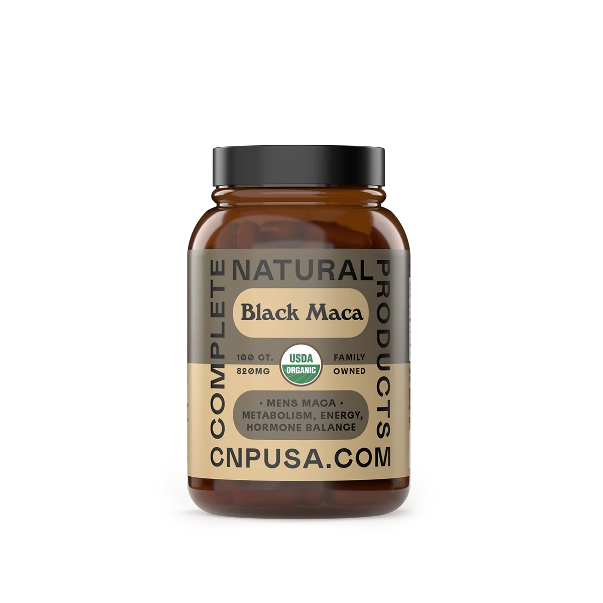 Organic Black Maca Root Capsules Long-Lasting